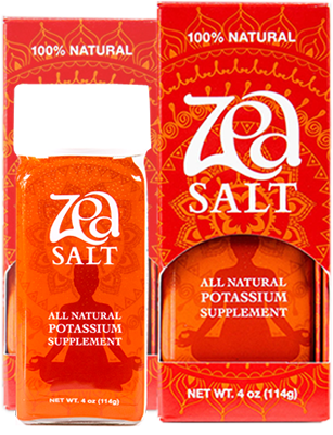Zea Salt - All Natural Potassium Supplement